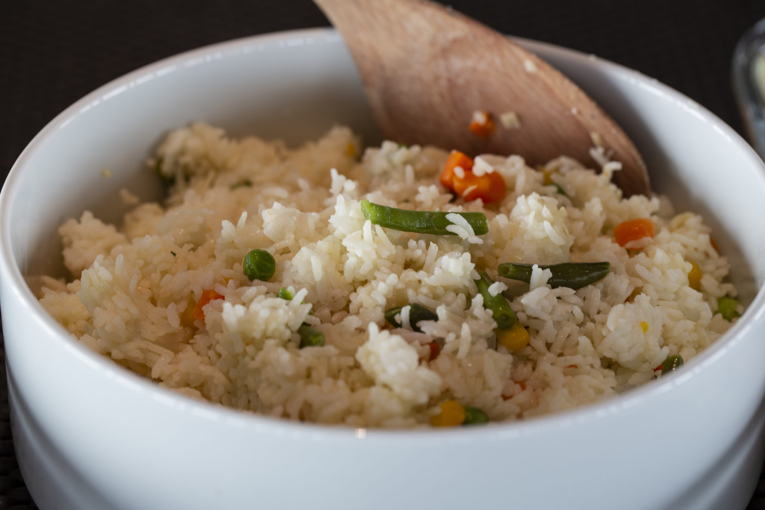 bowl of fried rice, another Coralia Liveaboard food favorite